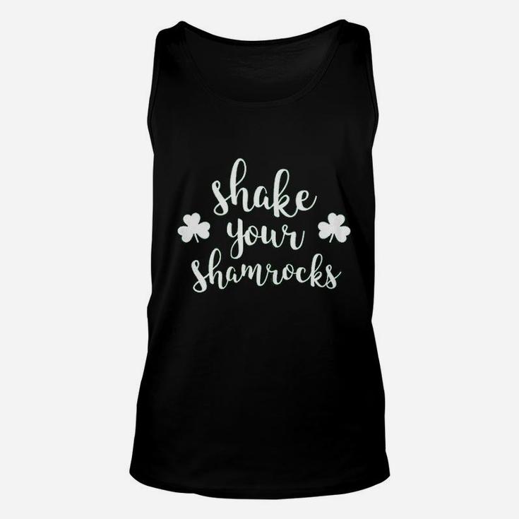 Shake Your Shamrocks Funny St Patricks Day Unisex Tank Top