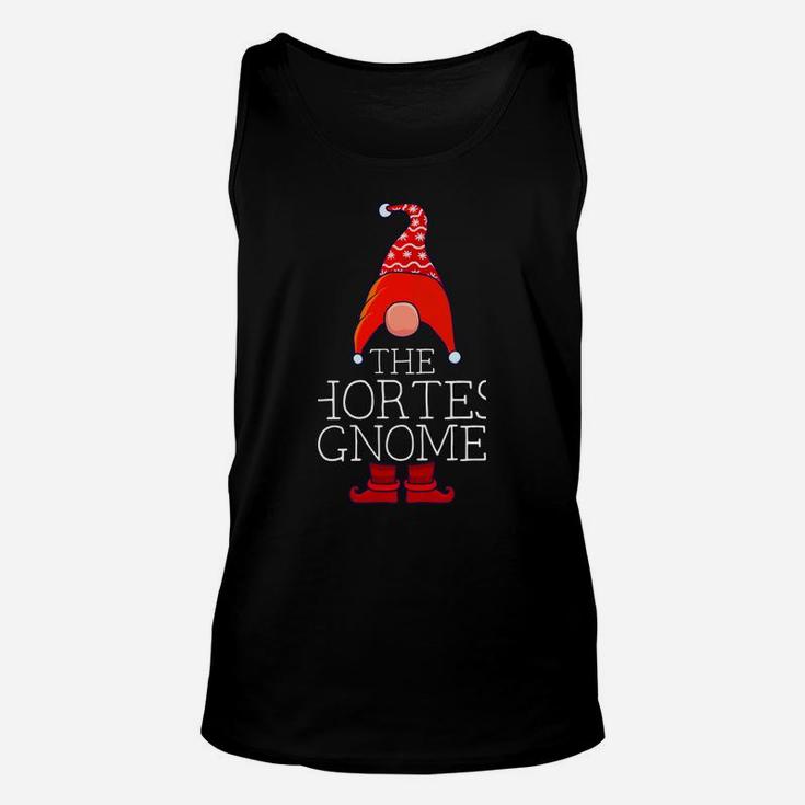 Shortest Gnome Family Matching Group Christmas Outfits Xmas Unisex Tank Top