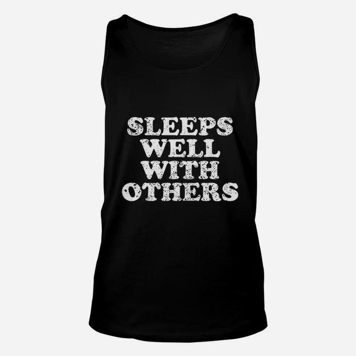 Sleep Well With Others Unisex Tank Top