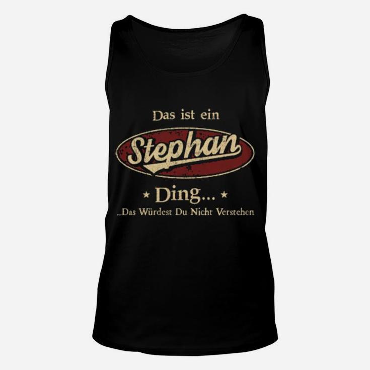 Snapded-Stephan Unisex Tank Top
