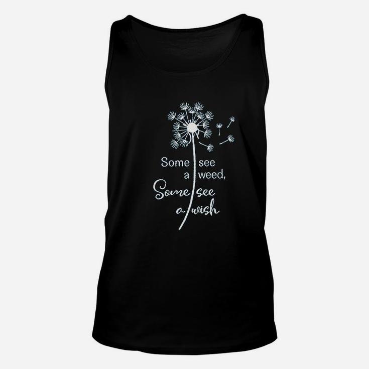 Some See A Flower Unisex Tank Top