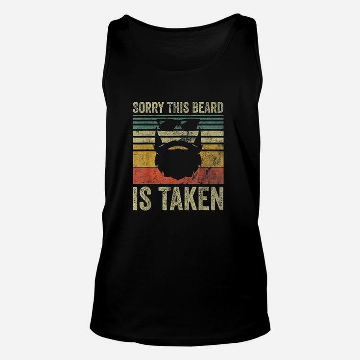 Sorry This Beard Is Taken Funny Valentines Day Gift Unisex Tank Top