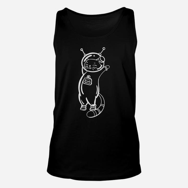 Space Cat Kitty Lovers Mars Jam Alien Gifs Funny Cat T Shirt Unisex Tank Top