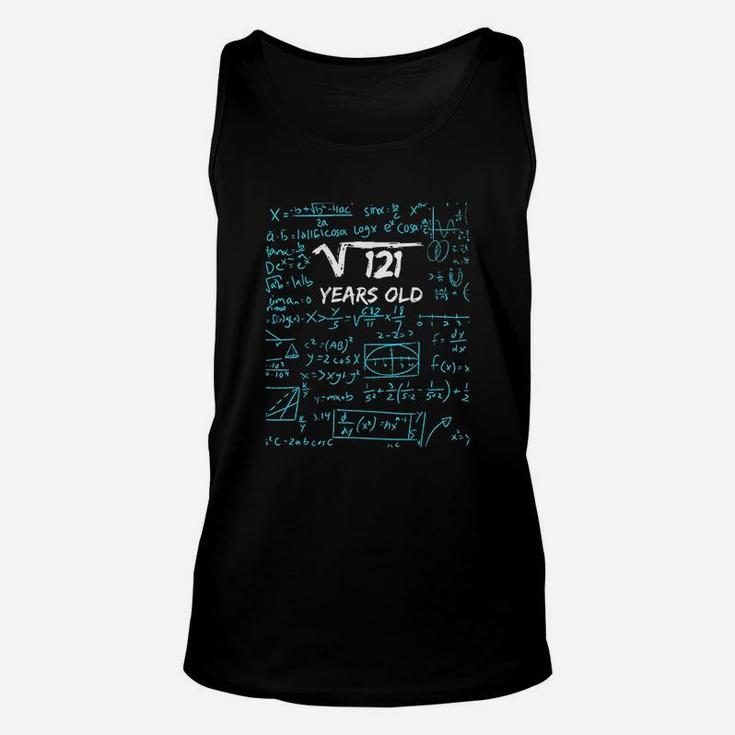 Square Root Of 121 11Th Birthday 11 Years Old Unisex Tank Top