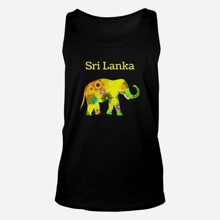 Sri Lanka Elephant Unisex Tank Top