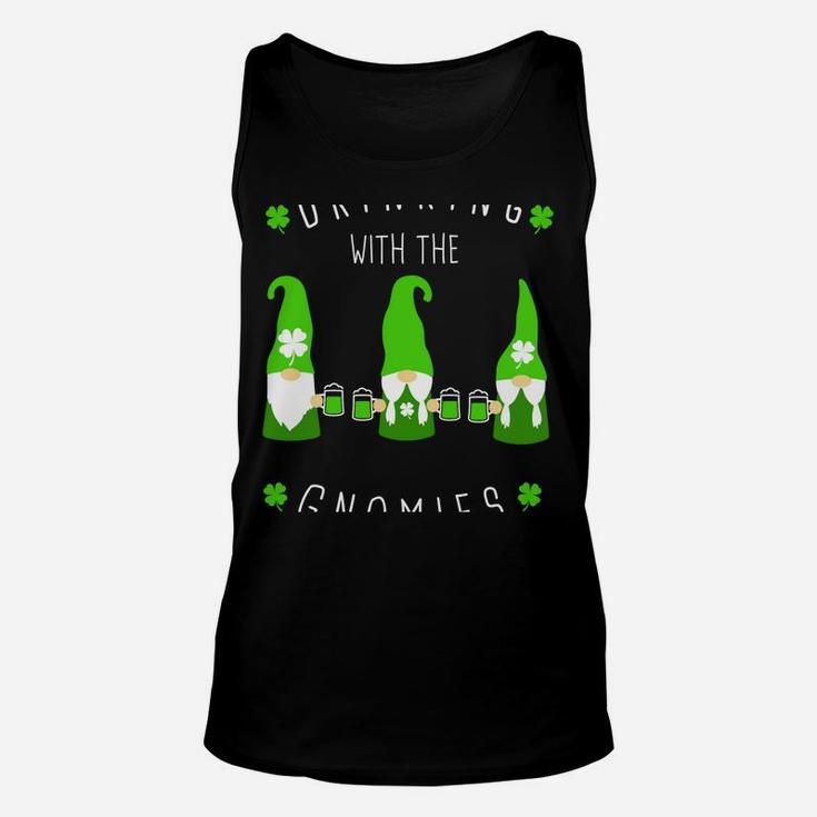 St Patricks Day Gnome And Green Beer Design Irish Parties Unisex Tank Top