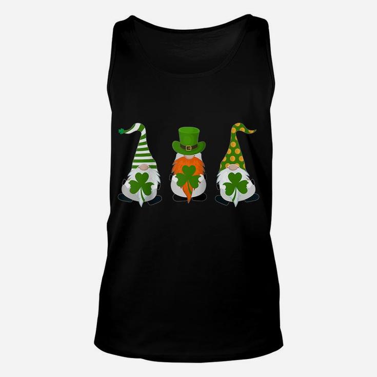 St Patrick's Day Gnome Lucky Outfit Funny Costume Raglan Baseball Tee Unisex Tank Top