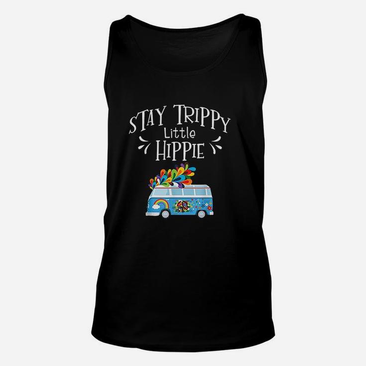 Stay Trippy Little Hippie  Gifts For Hippie Unisex Tank Top