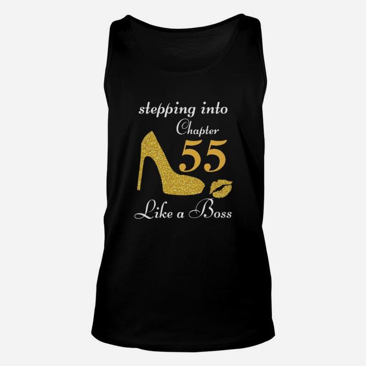 Stepping Into Chapter 55 Like A Boss Unisex Tank Top