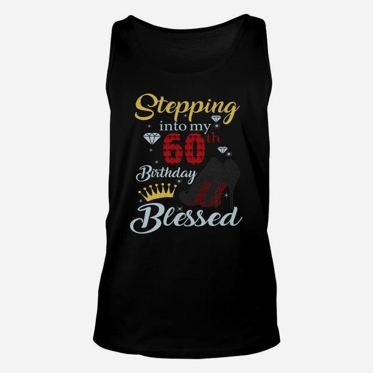Stepping Into My 60Th Birthday Like A Boss 60 Years Old Gift Sweatshirt Unisex Tank Top