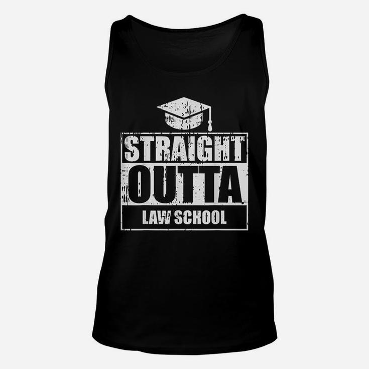Straight Outta Law School Unisex Tank Top