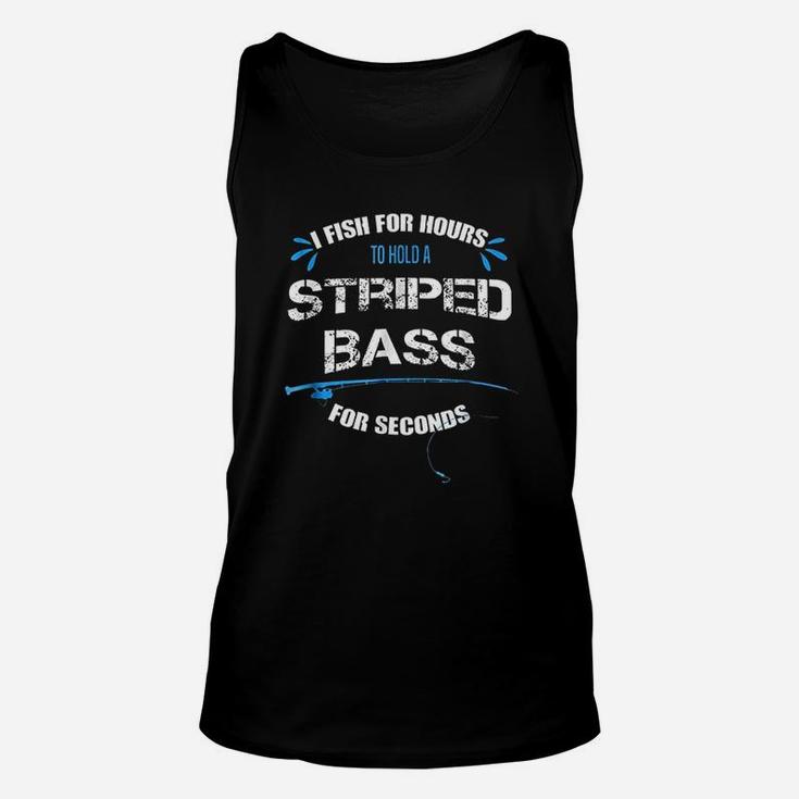 Striped Bass Fishing Unisex Tank Top