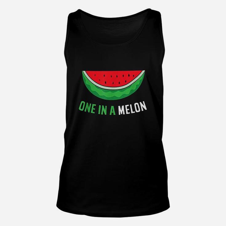 Summer Watermelon Cool Melon One In A Melon Unisex Tank Top