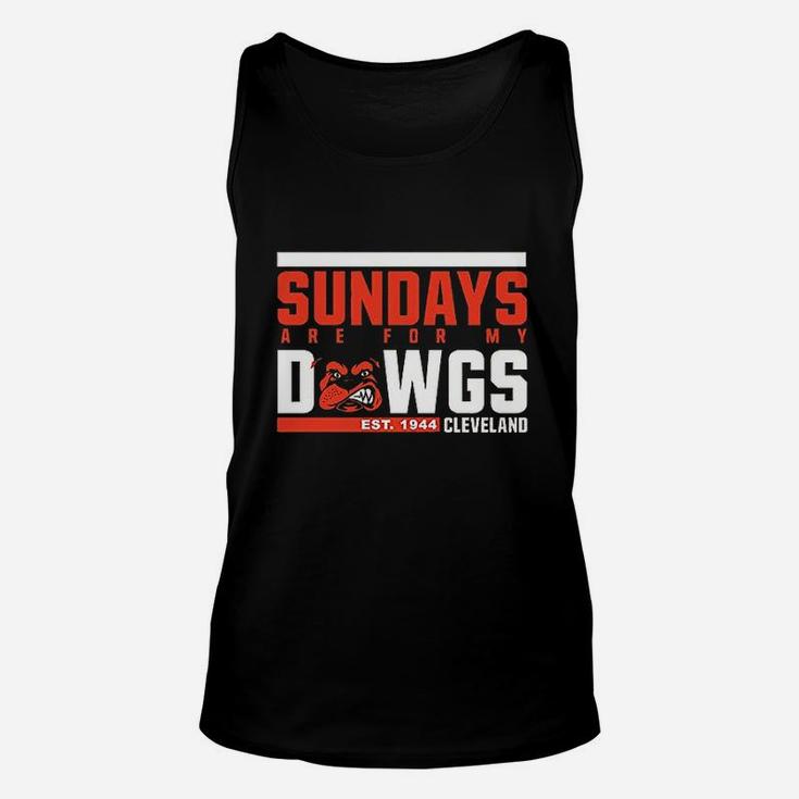 Sundays Are For My Dawgs Unisex Tank Top