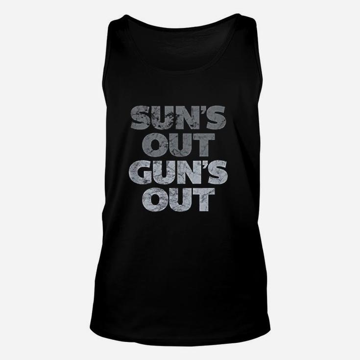 Suns Out G Ns Out Vintage Distressed Unisex Tank Top