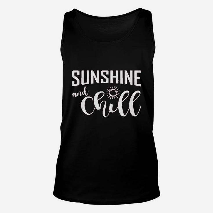 Sunshine And Chill Unisex Tank Top