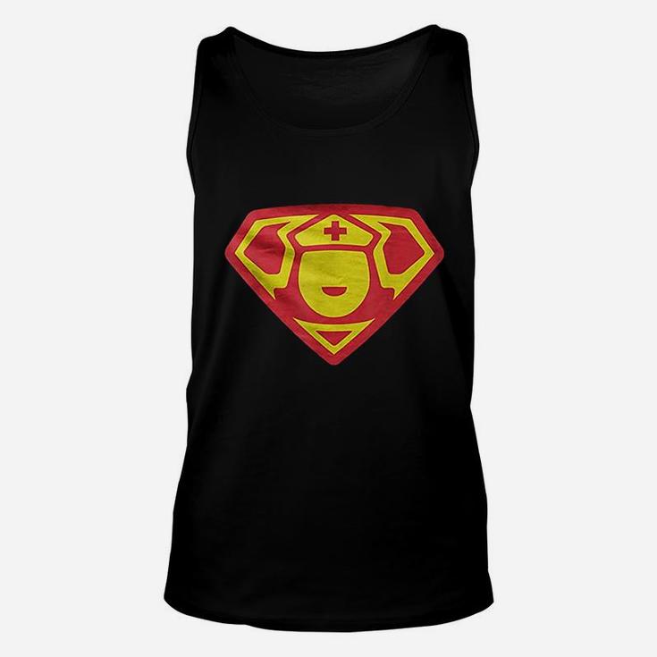 Super Nurse Superhero Superpower Funny Unisex Tank Top