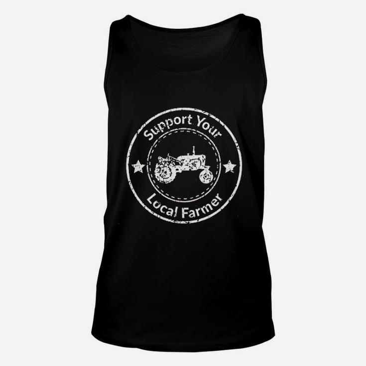 Support Your Local Farmer Unisex Tank Top