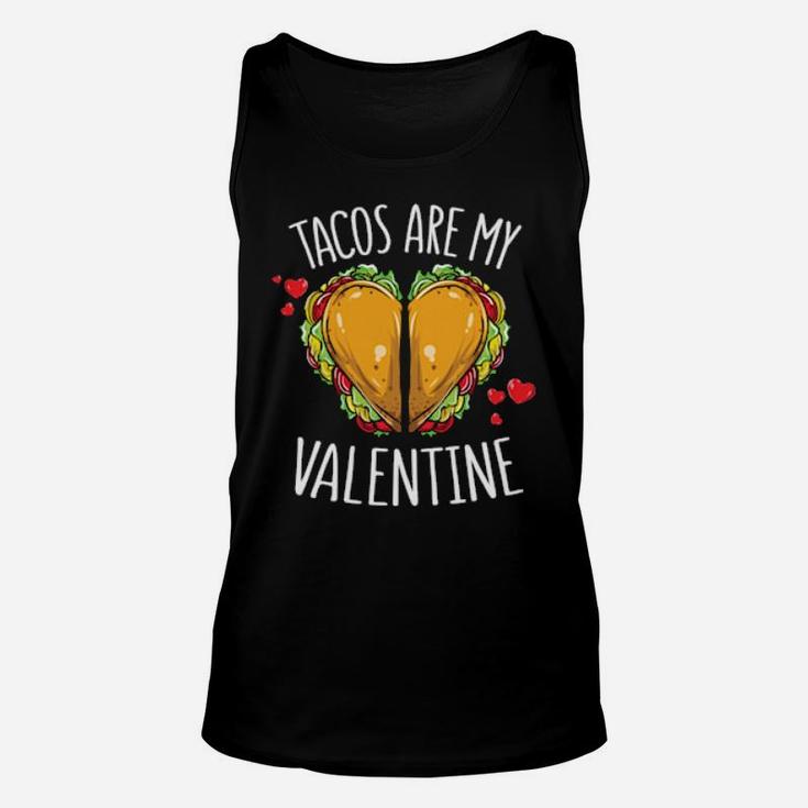Taco Love Valentine Taco Unisex Tank Top