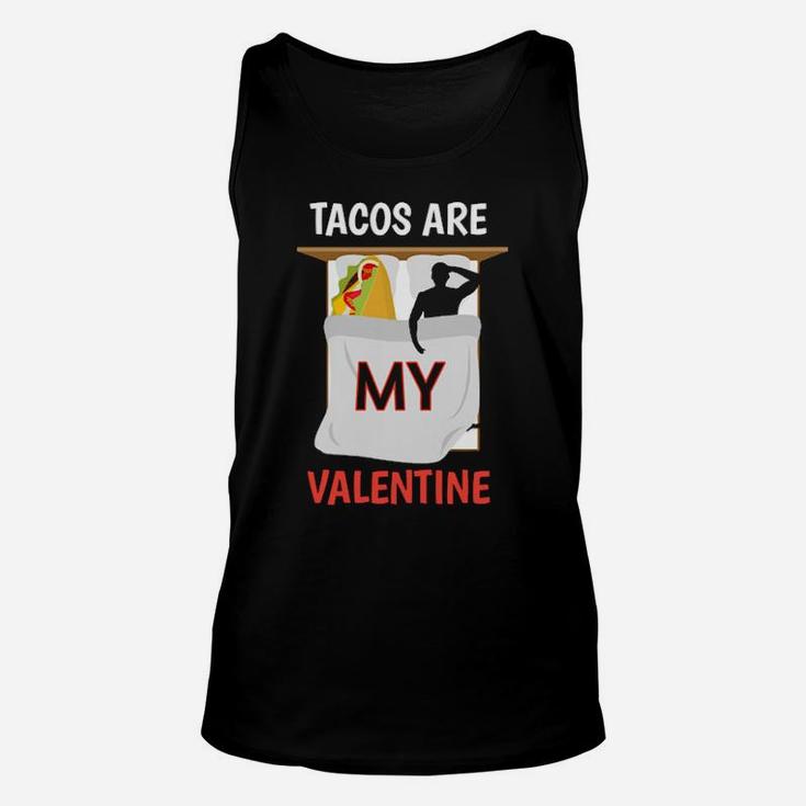 Tacos Are My Valentine Unisex Tank Top