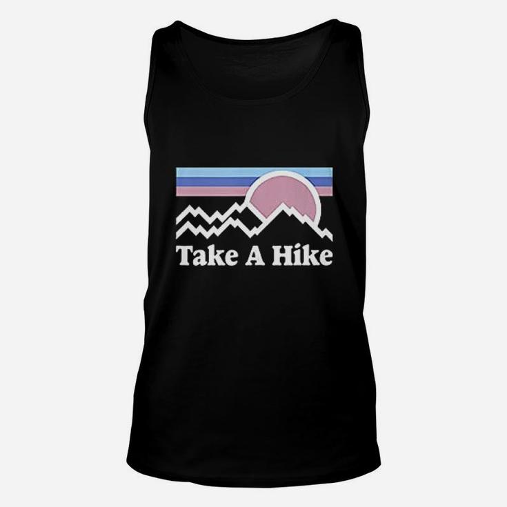 Take A Hike Mountain Graphic Rocky Mountains Nature Unisex Tank Top