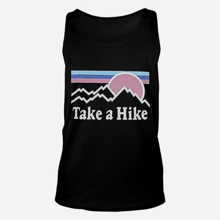 Take A Hike Printed Camping Hiking Graphic Unisex Tank Top