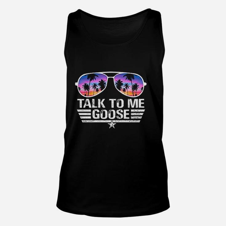 Talk To Me Goose Summers Unisex Tank Top