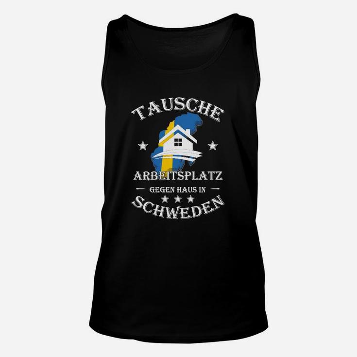 Tarbitsplatz Gegen Haus In Schweden TankTop