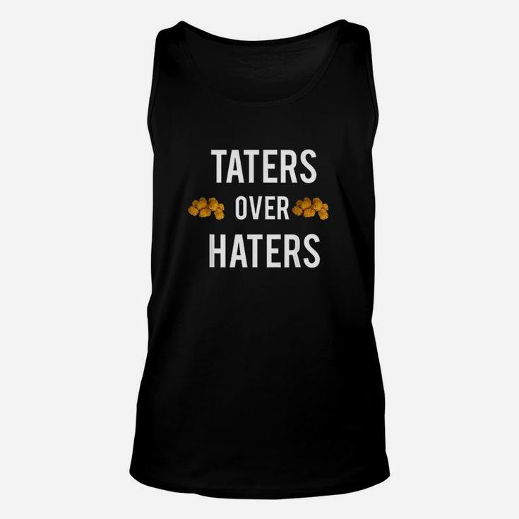 Taters Over Haters Funny Unisex Tank Top