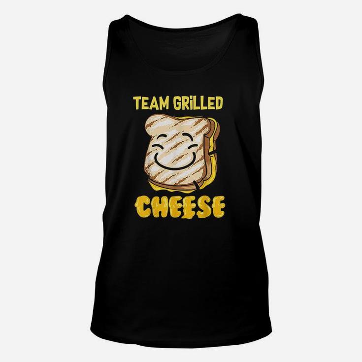 Team Grilled Cheese Cute Love Grilled Cheddar Gift Unisex Tank Top