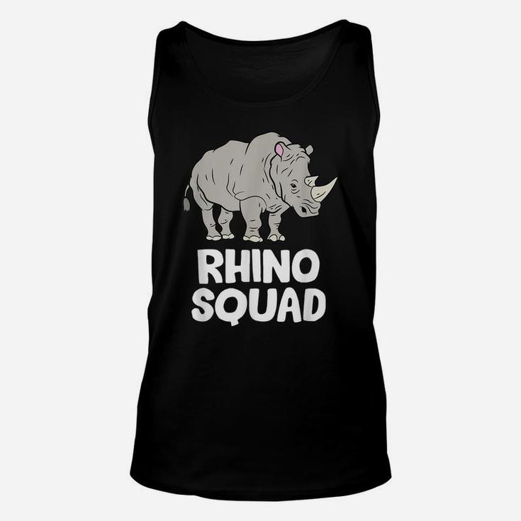 Team Rhino Rhino Squad Love Rhinoceros Unisex Tank Top