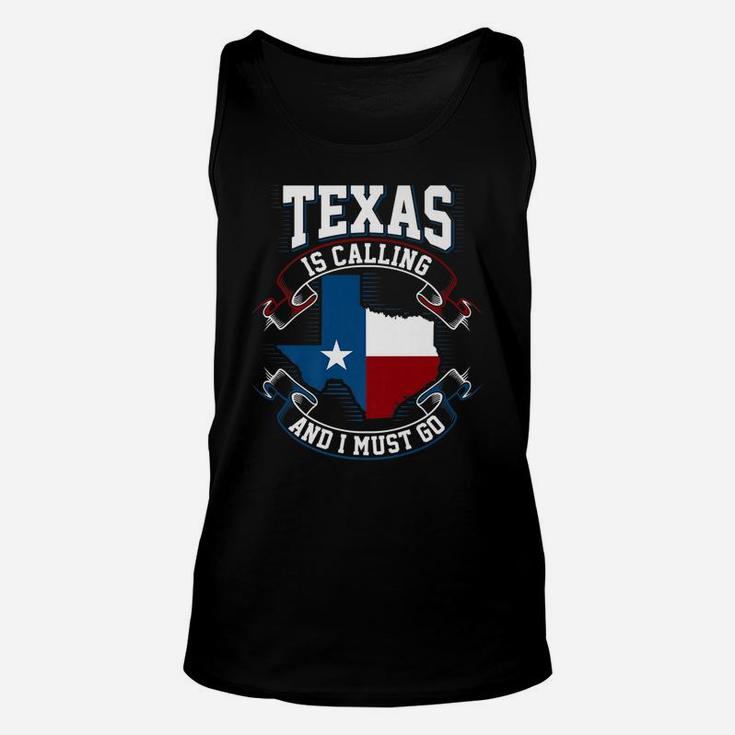 Texas Is Calling Premium T-Shirt Unisex Tank Top
