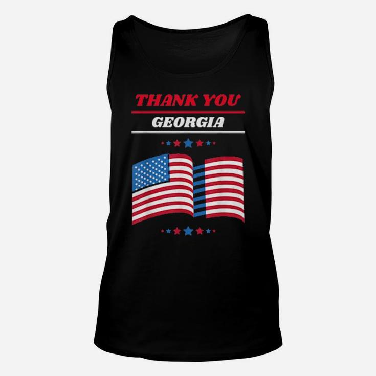 Thank You Georgia Democrats Unisex Tank Top