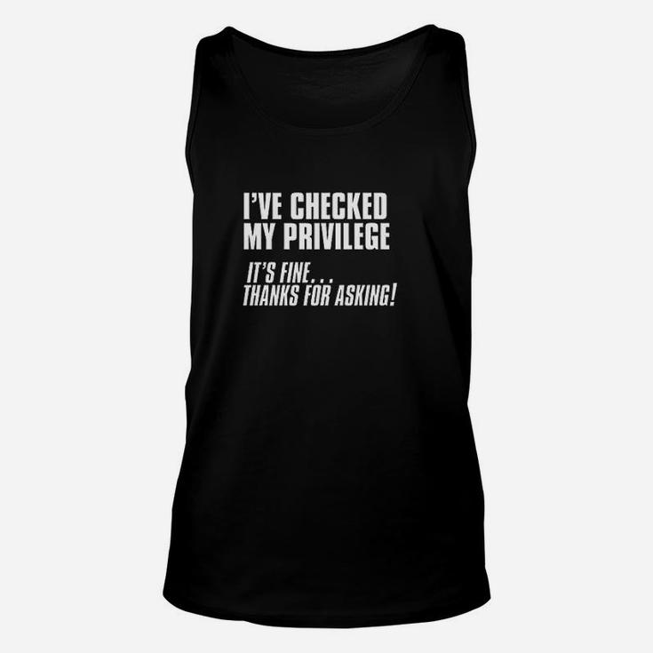 Thanks For Asking Unisex Tank Top
