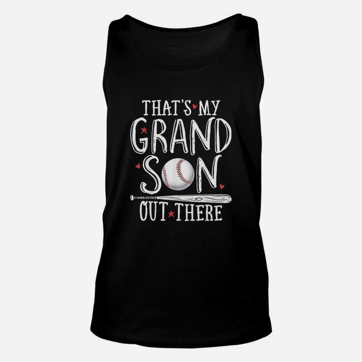 That Is My Grandson Out There Baseball Unisex Tank Top