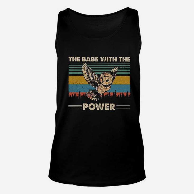 The Babe With The Power Unisex Tank Top