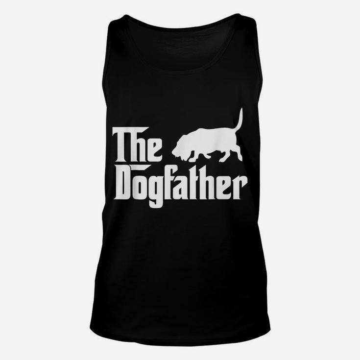 The Dogfather Basset Hound Dog Father Dad Gift Unisex Tank Top