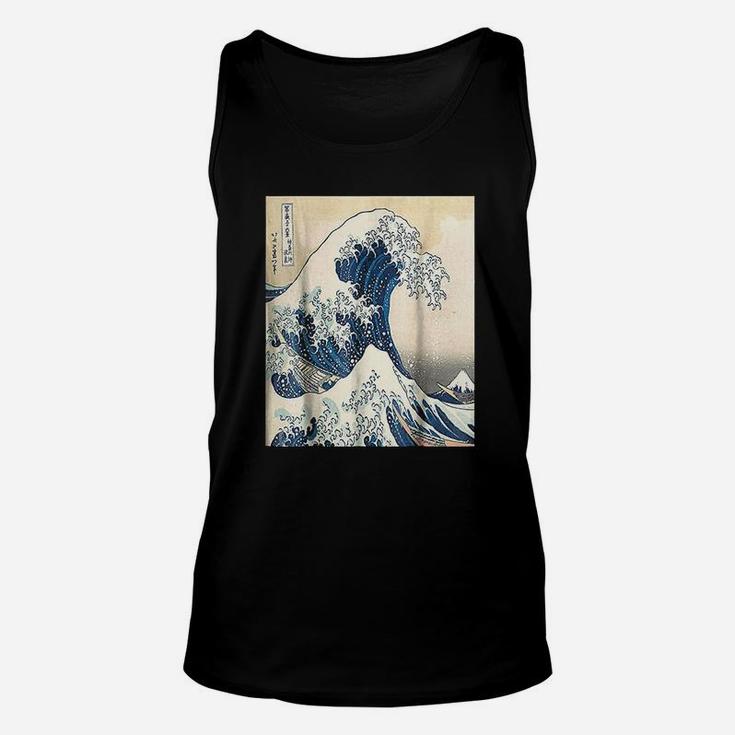 The Great Wave Off Big Cool Wave Surfer Unisex Tank Top