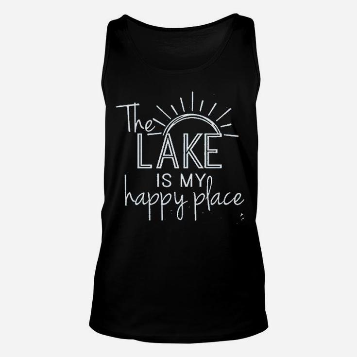 The Lake Is My Happy Place Unisex Tank Top