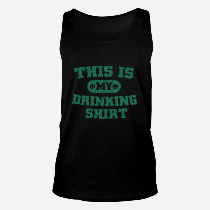 This Is My Drinking Funny Party Saint Patricks Day St Patty Unisex Tank Top