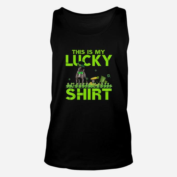 This Is My Lucky Dog Cane Corso Dog Patrick Day Unisex Tank Top