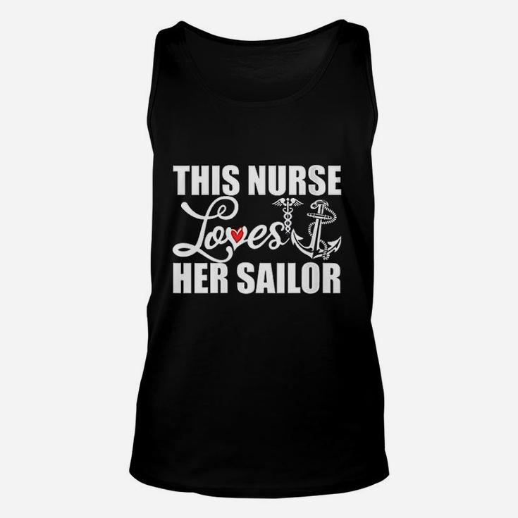This Nurse Loves Her Sailor Cute Nursing Gift Unisex Tank Top