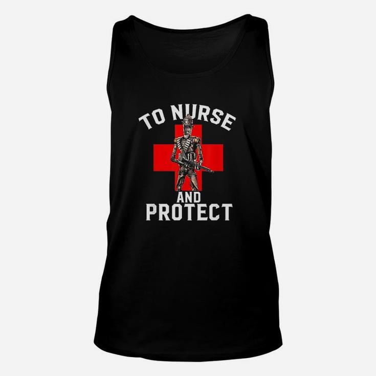 To Nurse And Protect Unisex Tank Top