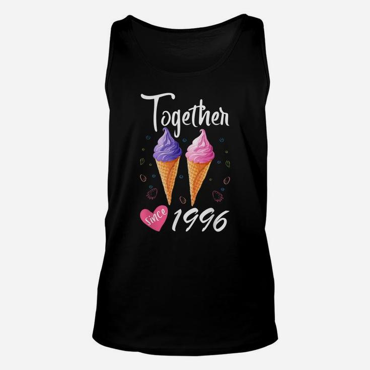 Together Since 1996 24 Years Being Awesome Aniversary Gift Unisex Tank Top