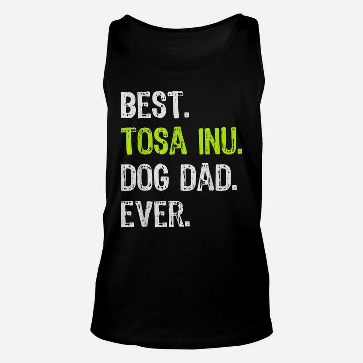 Tosa Inu Dog Dad Fathers Day Dog Lovers Unisex Tank Top