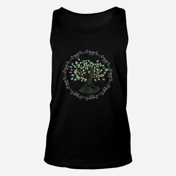 Tree Life World Earth Day Save Forest Trees Nature Lover Unisex Tank Top