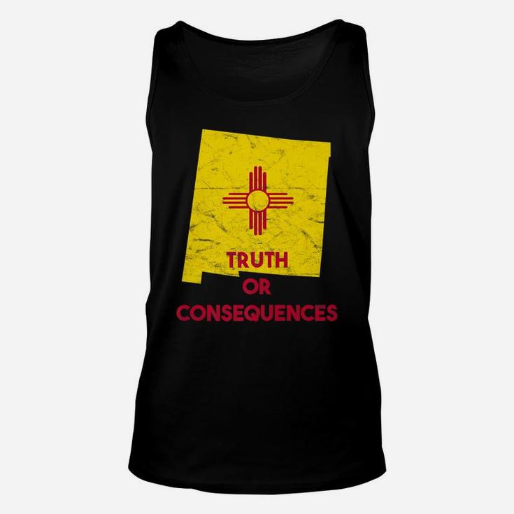 Truth Or Consequences New Mexico Nm Retro Vintage Unisex Tank Top