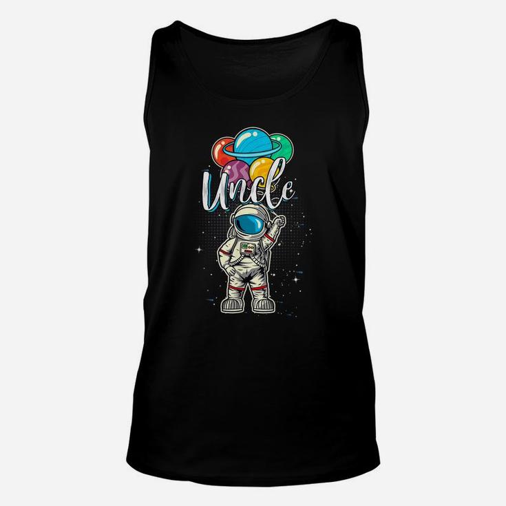 Uncle Birthday Funny Astronaut In Space Gifts Lover Unisex Tank Top