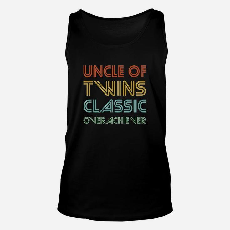 Uncle Of Twins Classic Overachiever Unisex Tank Top