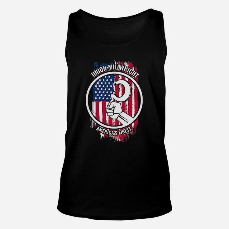 Union Millwright Gift For Proud American Millwright Unisex Tank Top